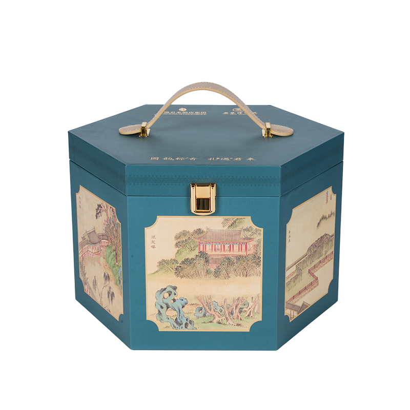 Merev duplaajtós süteménycsomagoló doboz