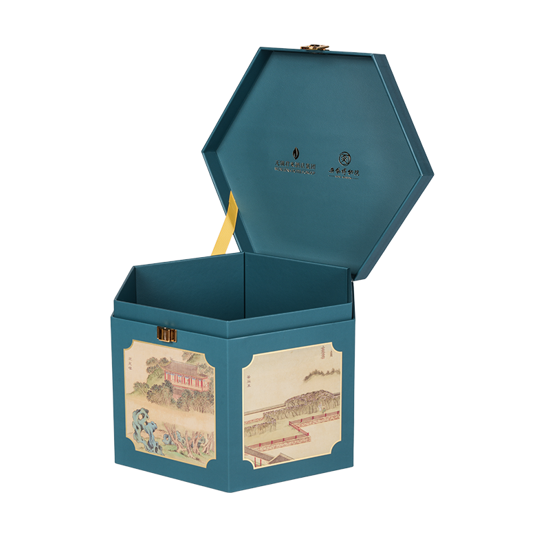 Merev duplaajtós süteménycsomagoló doboz