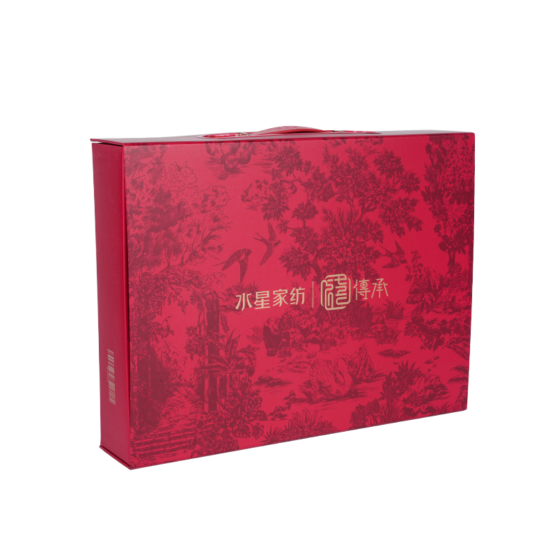 Lerakódásgátló és nedvességálló laminált könyv alakú papírdobozok lakástextil csomagoláshoz