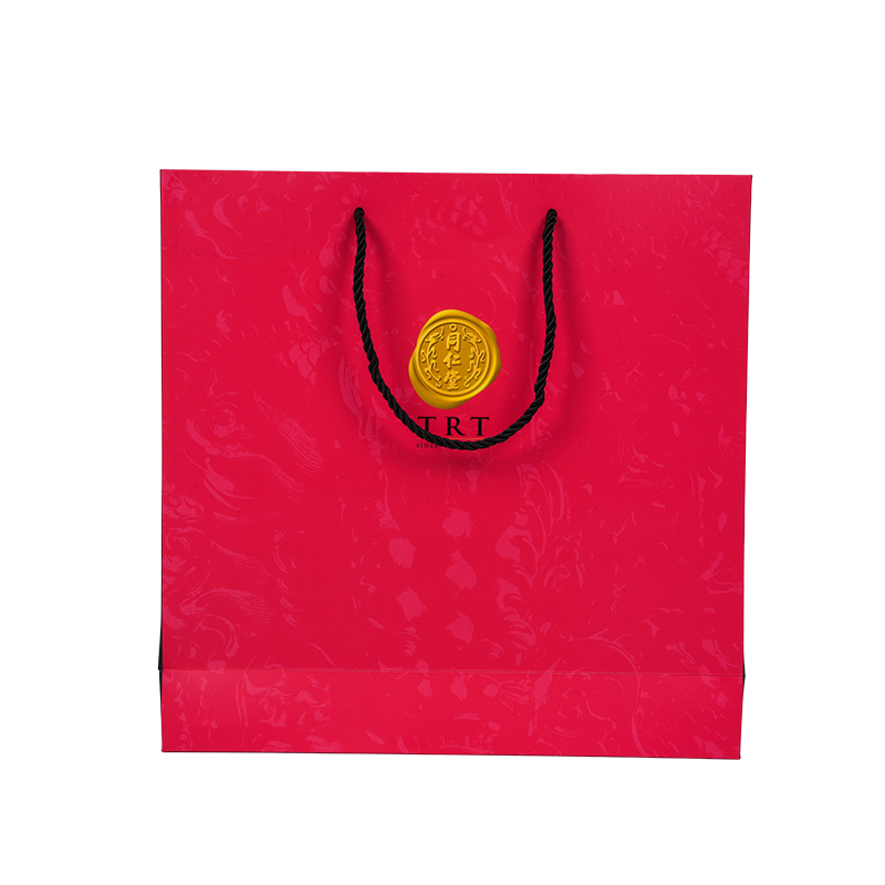 Függőleges stílusú fehér karton hordtáska egészségügyi kiegészítők számára