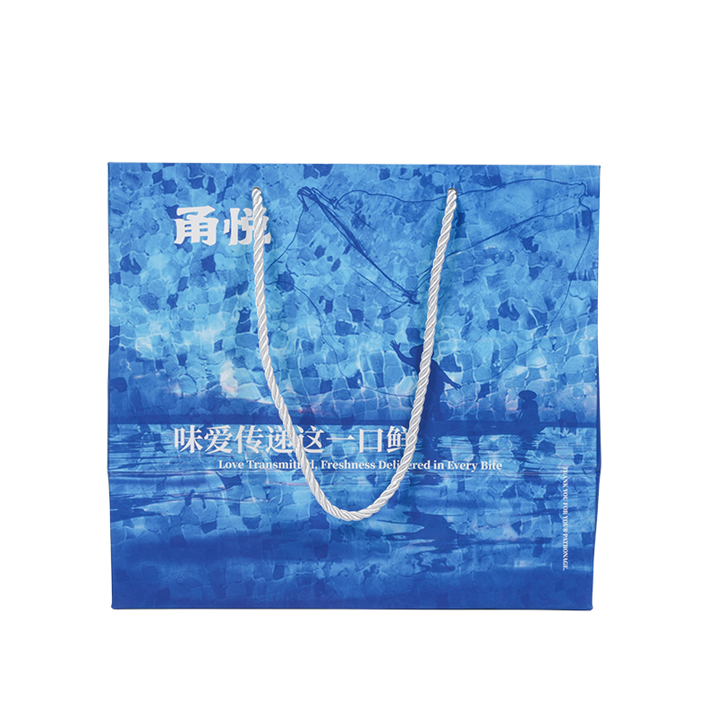 Közepesen puha kézi nátronpapír elvihető táska