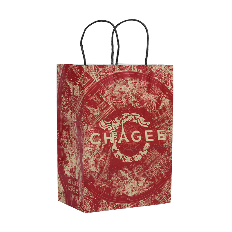 Melegbélyegzésű dombornyomott fehér kartonpapír zacskó parfüm csomagoláshoz