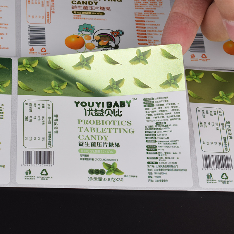 Bevont papír öntapadó címke