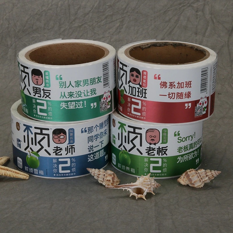 Bevont papír öntapadó címke