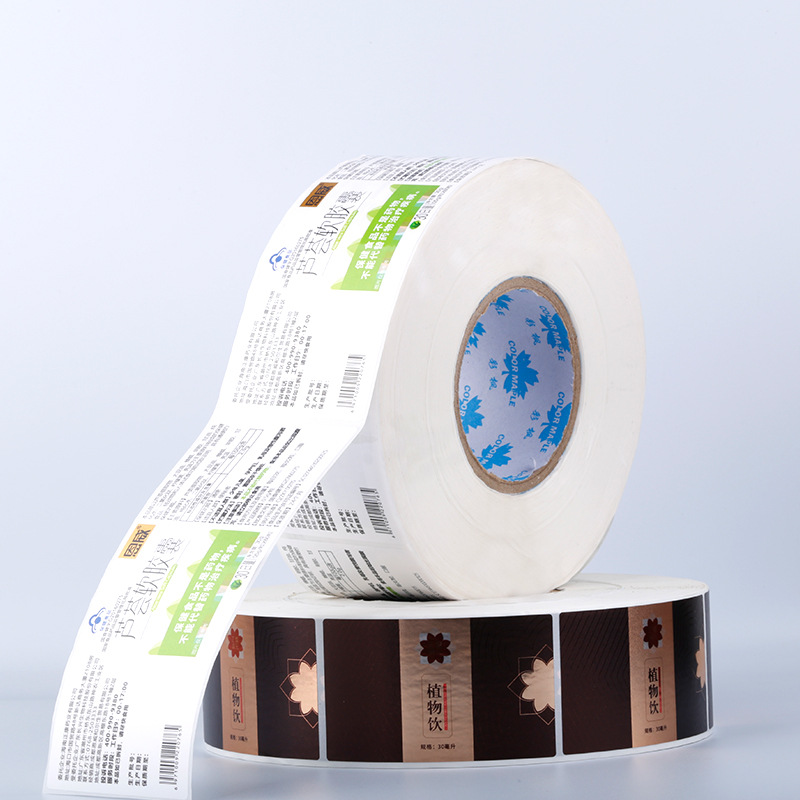 Öntapadó címkék egészségügyi kiegészítőkhöz